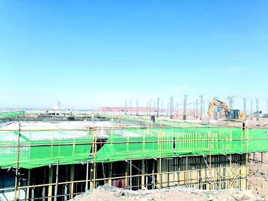 白銀市銀東工業(yè)園污水處理廠一期工程加緊建設(shè)，助力生態(tài)環(huán)保提升